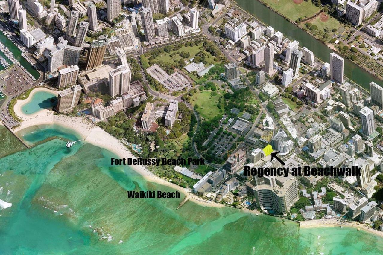 Regency On Beachwalk #46 Honolulu Bagian luar foto